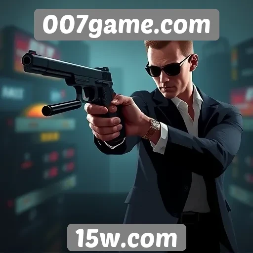 Interface do usuário no site de jogos 007game.com
